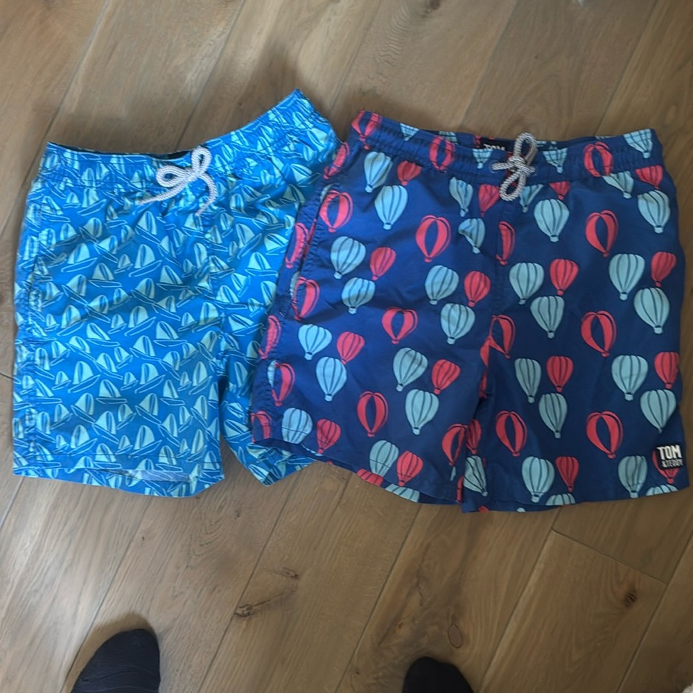 Bundle: 2 pairs of Tom and Teddy Swim Trunks